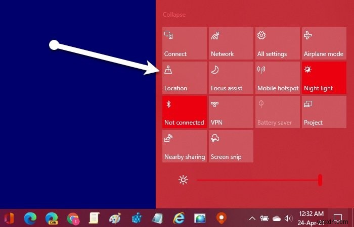 How to change Location settings in Windows 11/10