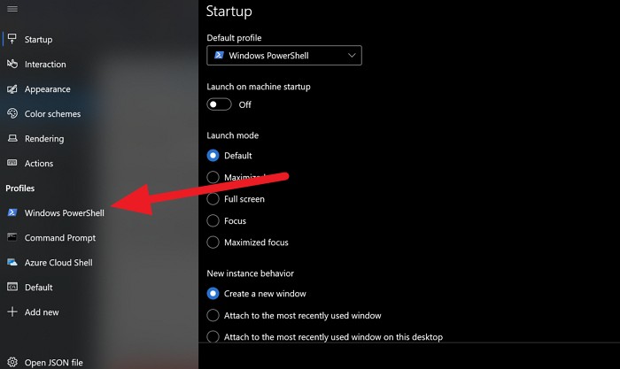 How to set Background Image in Windows Terminal