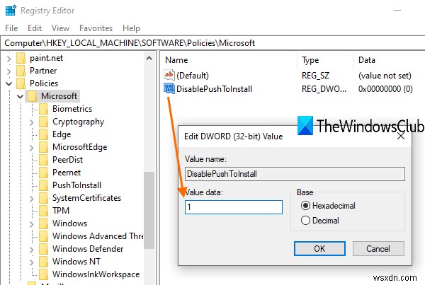 How to stop Remote Installation of Apps on Windows 10
