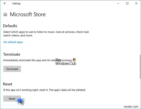 Fix Microsoft Store error 0x800700AA on Windows 10
