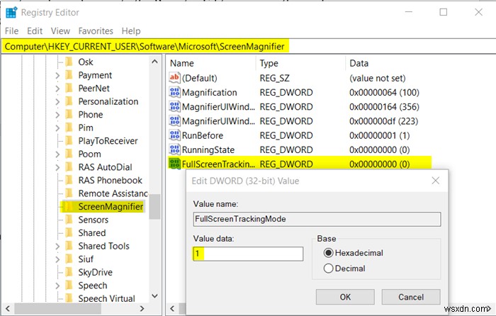 How to keep Magnifier mouse cursor in center of screen in Windows 11/10