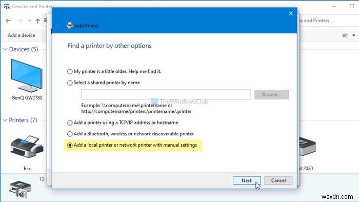 Fix Network Printer error 0x00000bcb – Cannot connect to printer