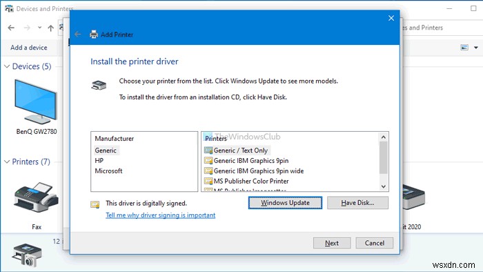 Fix Network Printer error 0x00000bcb – Cannot connect to printer