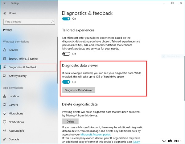 How to enable and use Diagnostic Data Viewer in Windows 11/10