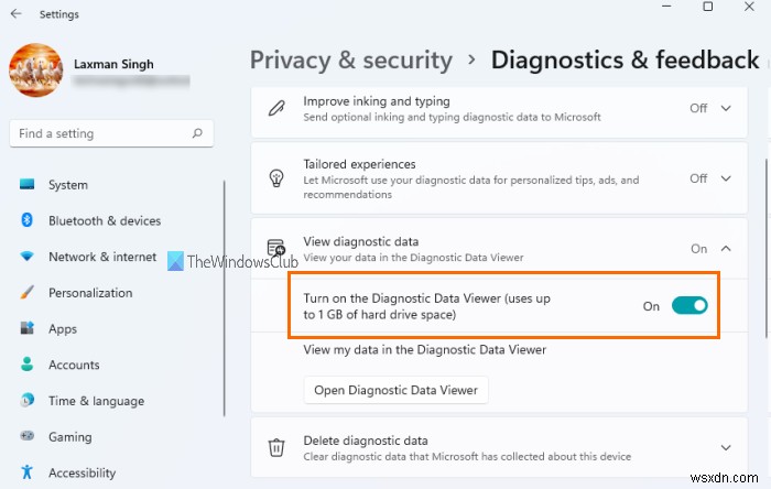 How to enable and use Diagnostic Data Viewer in Windows 11/10