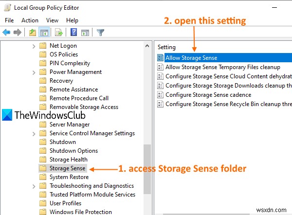 How to Disable Storage Sense in Windows 11/10