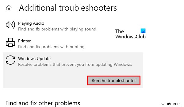 Fix Windows Update Error 0x800F0825