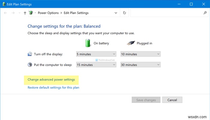 Enable or Disable Allow wake timers on Windows 11/10