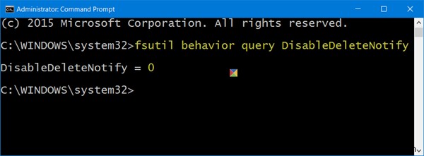 How to check, disable, enable TRIM support in Windows 11/10