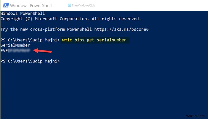 How to find the Service Tag on Windows laptop