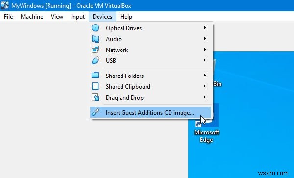 VirtualBox Seamless Mode is grayed out or not working
