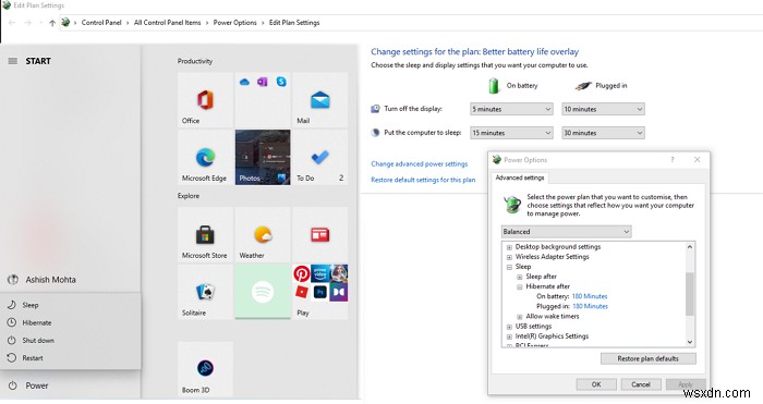Hibernate does not restore the previous state of the PC. How to fix it?