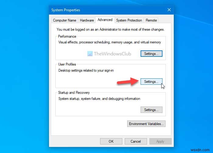Profile not deleted completely, Error – The directory is not empty