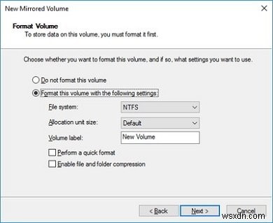 How to create Mirrored Volume for Instant Hard Drive Backup in Windows 11/10