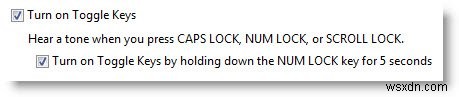 Enable Caps Lock, Num Lock or Scroll Lock warning in Windows 11/10