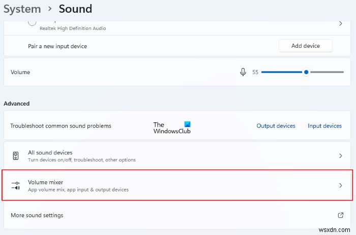 How to set up Preferred Speaker & Microphone for different Apps in Windows 11/10