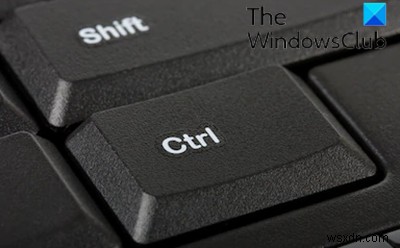 How to fix Ctrl Key not working on Windows 11/10
