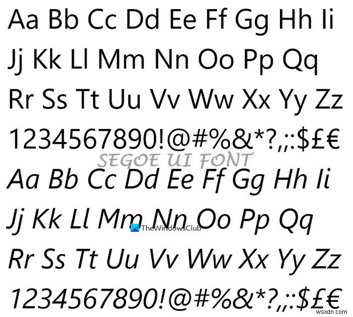 How to restore Default Font settings in Windows 11/10