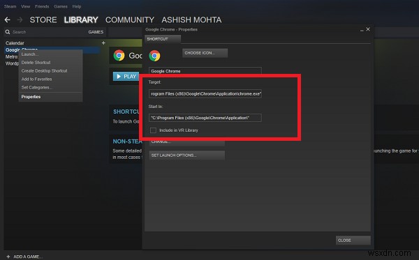 How to add Microsoft Store Game apps to Steam in Windows 11/10