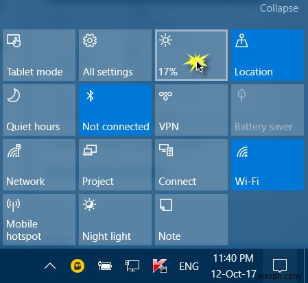 How to adjust Screen Brightness on Windows 11/10 laptop