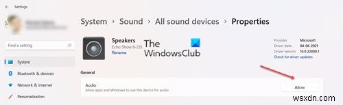 How to Enable or Disable Sound Output Device in Windows 11/10
