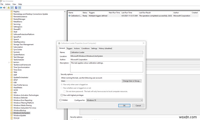Color Calibration keeps resetting in Windows 11/10