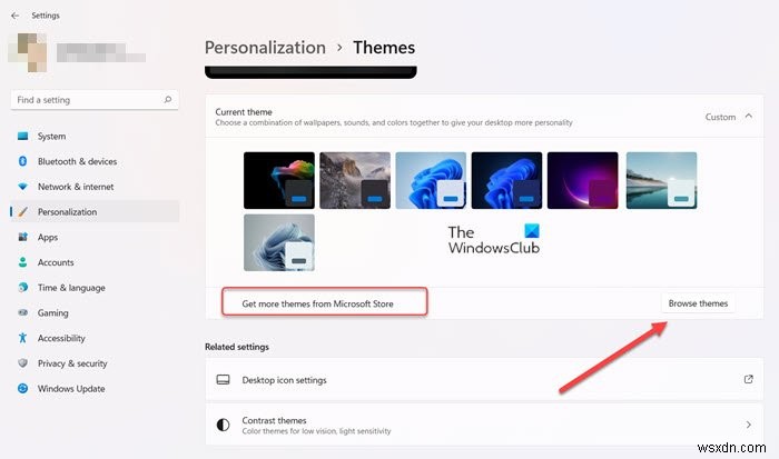 How to create, save, use, delete Themes in Windows 11/10