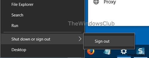 Power Options (Sleep, Shut down, Restart) missing from Start Menu in Windows 11/10