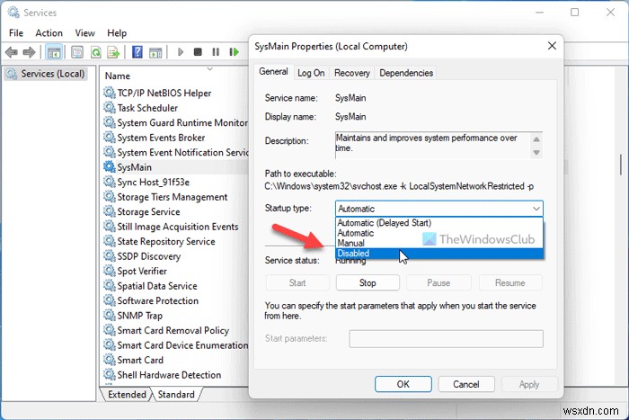 Enable or Disable SysMain & Prefetch for SSD in Windows 11/10