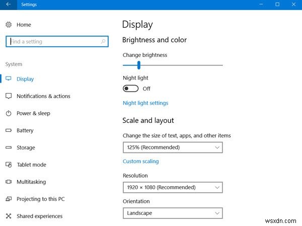 Enable Blue Light Filtering or Turn On or Off Night Light in Windows 11/10