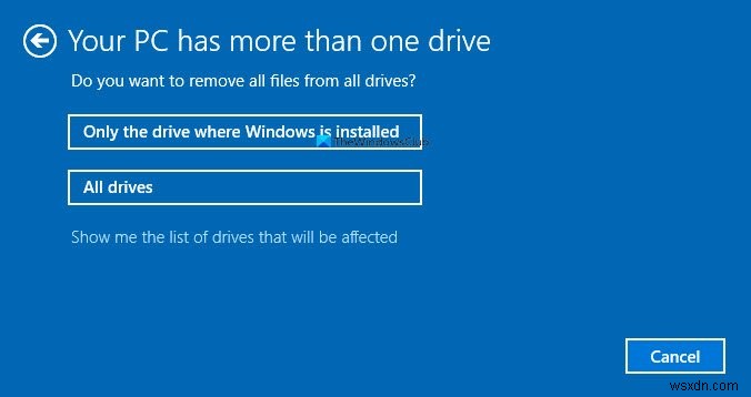 How to Restore Factory Image and Settings in Windows 11/10