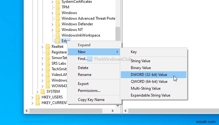 How to disable Image Background types for Edge New Tab page