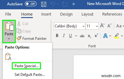 How to Paste as Plain Text in Windows 11/10