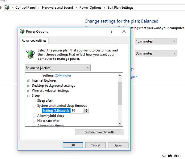Windows 11/10 computer goes to Sleep too early