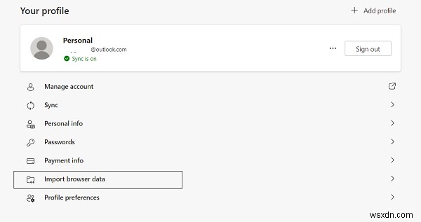 How to manage Favorites in Microsoft Edge browser