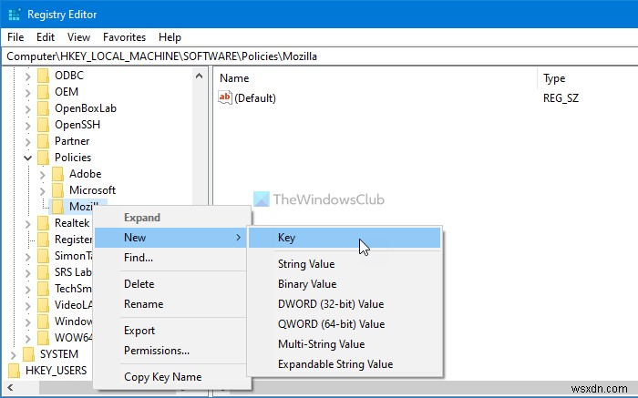 How to automatically delete SELECTED browsing data when Firefox closes