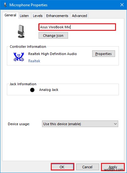 How to rename an Audio device in Windows 11/10