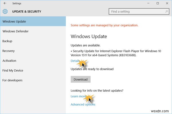 How to check for updates in Windows 11/10