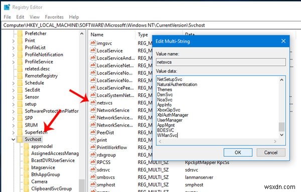 Error 1083, Executable program that service is configured to run in does not implement the service
