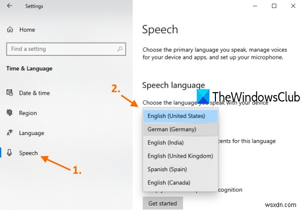 How to change Cortana’s Voice and Language in Windows 10