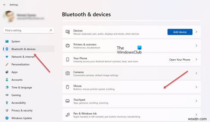 Mouse scrolling automatically up or down in Windows 11/10