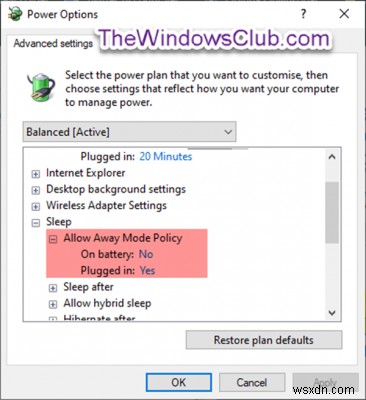 How to configure hidden Power Options in Windows 11/10
