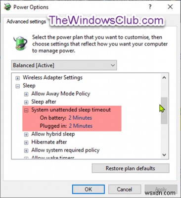 How to configure hidden Power Options in Windows 11/10