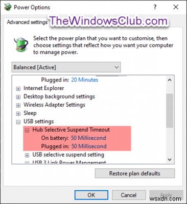 How to configure hidden Power Options in Windows 11/10
