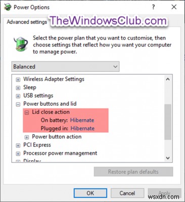 How to configure hidden Power Options in Windows 11/10