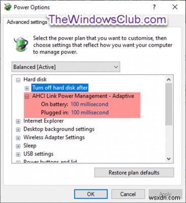 How to configure hidden Power Options in Windows 11/10