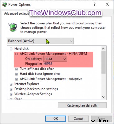 How to configure hidden Power Options in Windows 11/10