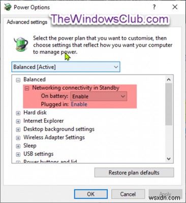 How to configure hidden Power Options in Windows 11/10