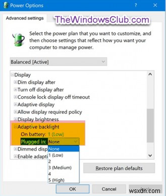 How to configure hidden Power Options in Windows 11/10