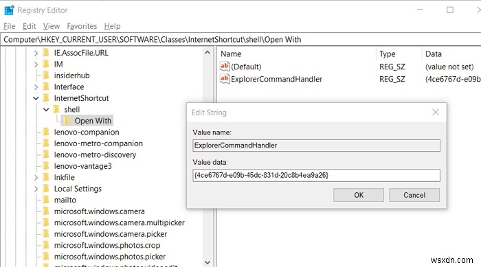 How to open .URL files with any Browser in Windows 10